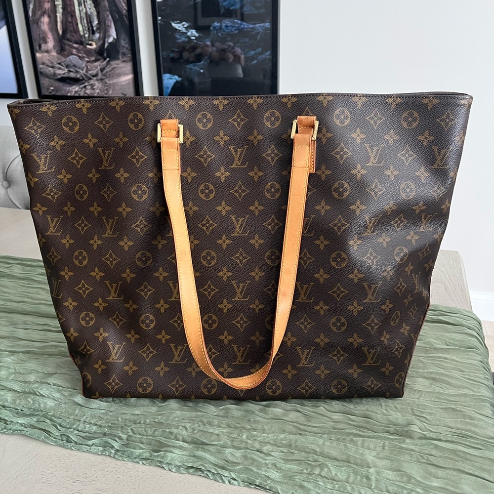 Louis Vuitton Cabas Alto Monogram Tote Purse